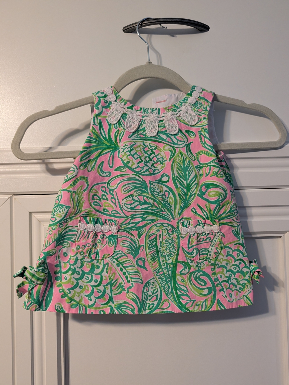 Lilly Pulitzer Baby Girl's Baby Lilly Shift Dress- 3-6 M